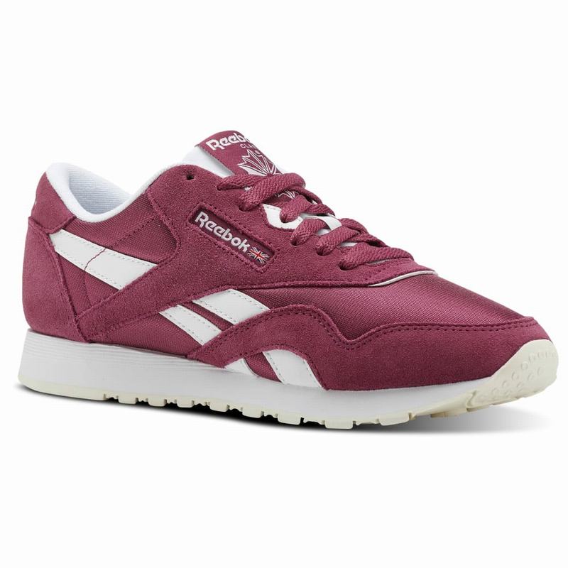 Reebok Classic Nylon Tenisky Damske - Červené FT9024LC